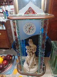 SVEGLIA TOTALMENTE IN CRISTALLO VETRO DI MURANO 