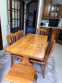 Tavolo legno massello