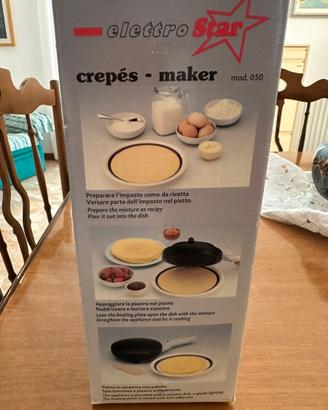 Piastra per crepes elettrica