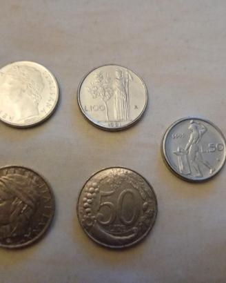 Lire piccole del 1991