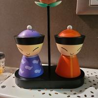 Saliera e pepiera Alessi