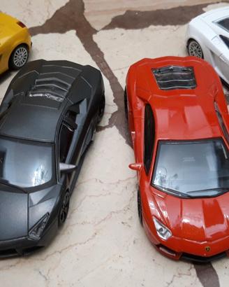 Lamborghini 4 modellini scala 1/43
