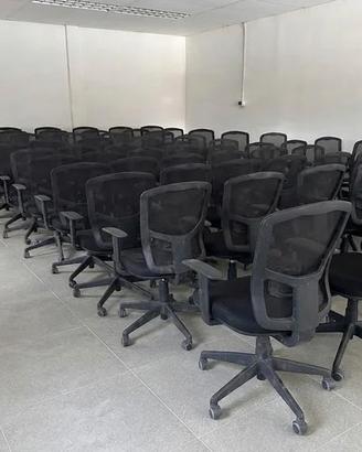 Poltrone sedie per ufficio Milly York con ruote