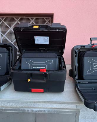 Valige Vario + Topcase + 3 borse interne
