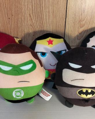 Set Completo 5 Peluche DC Comics Justice League