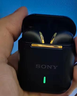 Auricolari Bluetooth Sleek Edition Black e Gold - 