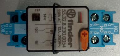 relè Finder 230Vac 2 contatti 