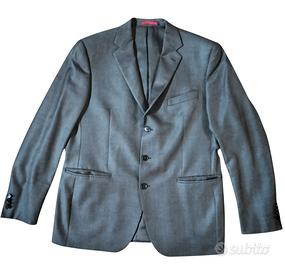 Giacca grigia in lana uomo. Lebole. Taglia 54