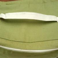 Borsa multiuso Marca Lbvyr,in tessuto colore verde