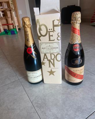 Bottiglie Champagne anni 80
