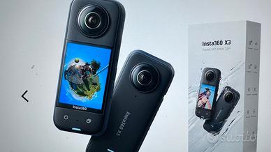 insta360 X3 con doppia Batteria