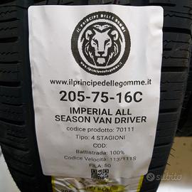 2 GOMME 205 75 16C IMPERIAL A70111