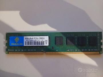 8GB RAM DDR3 1600MHZ RESALAS