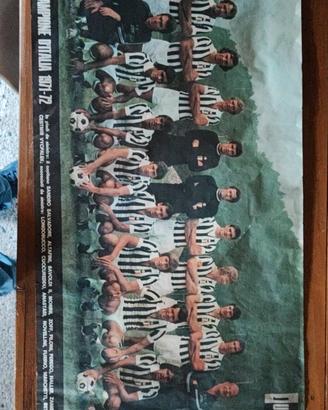 poster Juventus anni 1971/72