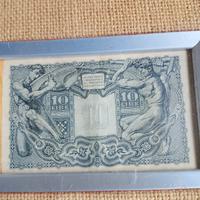 2 Banconote 10 lire e 5 lire del 1944