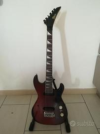 Chitarra elettrica patchwork + custodia