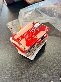 Collezione ricariche telefoniche mobile