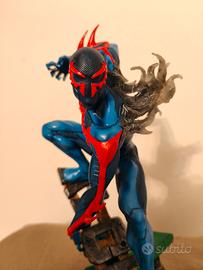 statua in resina 3D Spiderman 2099