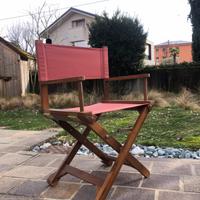 Sedia pieghevole legno da regista