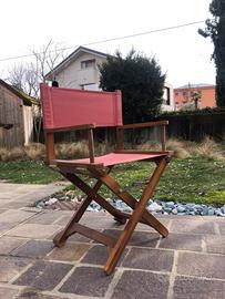 Sedia pieghevole legno da regista