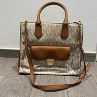 Borsa michael kors marrone