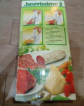 macchina sminuzza verdure e salumi elettrica 