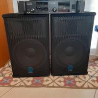 Casse Qube, amplificatore Qube