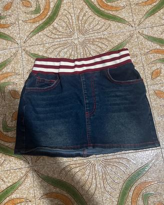 Gonna in jeans Betty boop vintage