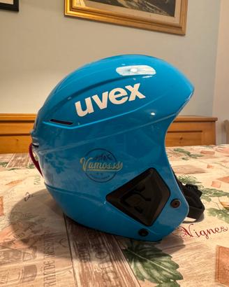Casco ci uvex azzurro Race