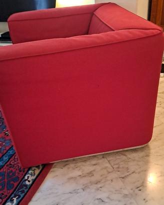 COMPLETO DIVANO - POLTRONA E POUF CASSINA