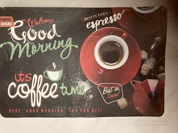 Tovaglietta plastificata per colazione
