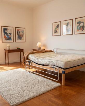 Letto sollevatore  testagambe sponde e telecomando