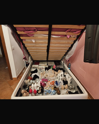 Letto contenitore 1 piazza e mezzo