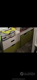 Cassapanca e cassettiera ikea smastad