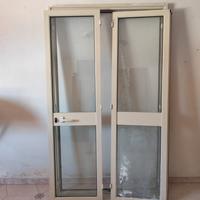 Infisso alluminio porta e finestra