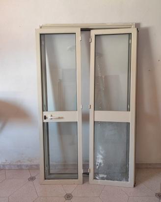 Infisso alluminio porta e finestra