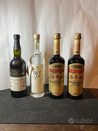 Bottiglie random liquori + vino + grappa