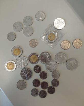 Lotto 25 monete italiane