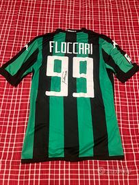 Maglia Sassuolo 2015/16 Floccari 99 autografata