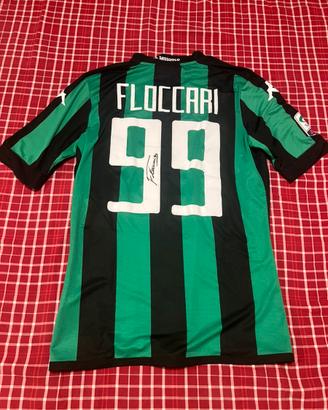 Maglia Sassuolo 2015/16 Floccari 99 autografata
