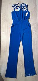 Tuta Intera Elegante Relish Blu Elettrico-Taglia S