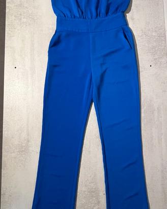 Tuta Intera Elegante Relish Blu Elettrico-Taglia S