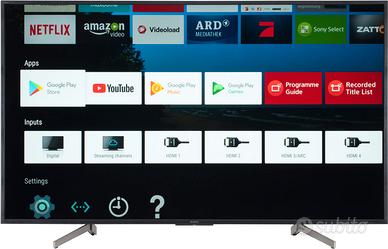 sony tv 65" 4k kd-65xg8096 non funzionante