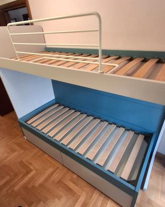 LETTO A CASTELLO COME NUOVO