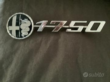 Stemma Alfa romeo berlina 1750 originale