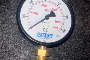 Manometro per presse OMCN