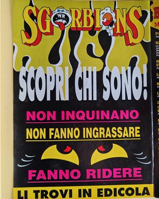 locandina pubblicitaria sgorbions
