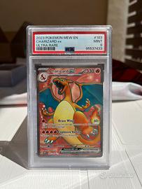 Pokemon 151 Charizard ex 183 full art Psa 9 eng