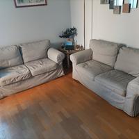 COPPIA DIVANI EKTORP IKEA 2 POSTI