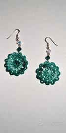 Pizzo uncinetto e Swarovski